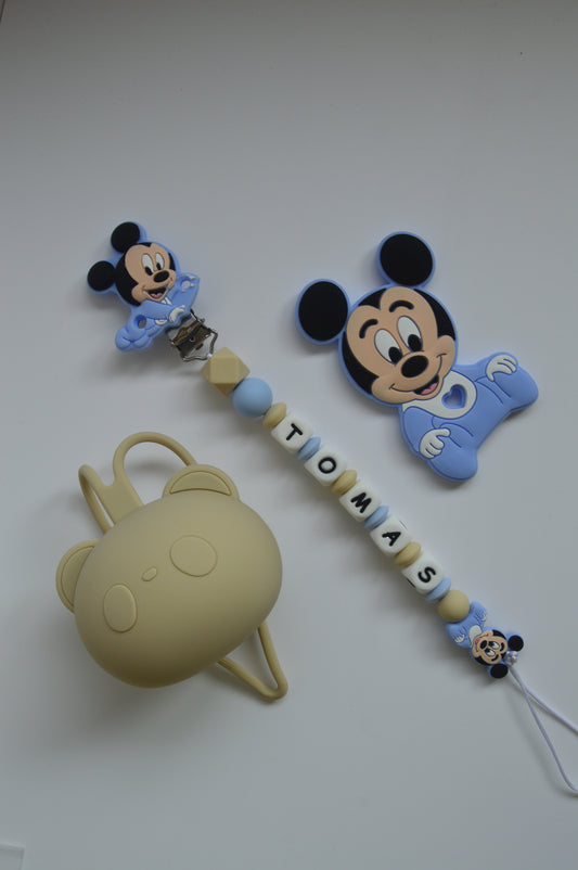 Conjunto 3 peças Mickey