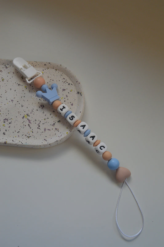 Prendedor de chupeta Coroa